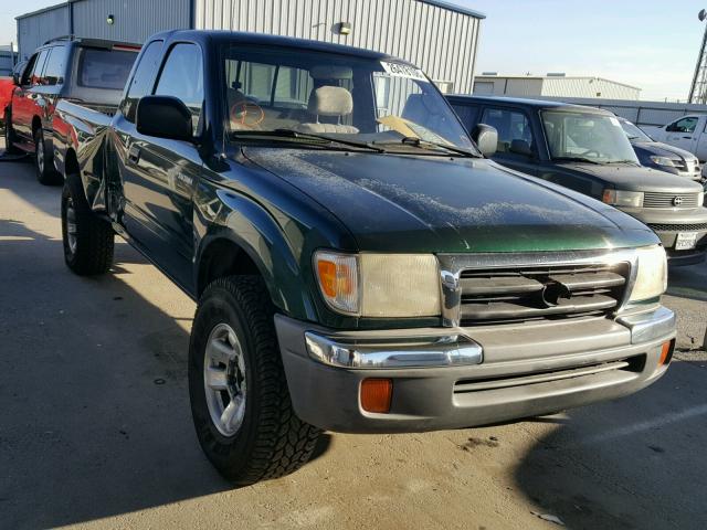 4TASN92NXYZ616136 - 2000 TOYOTA TACOMA XTR GREEN photo 1