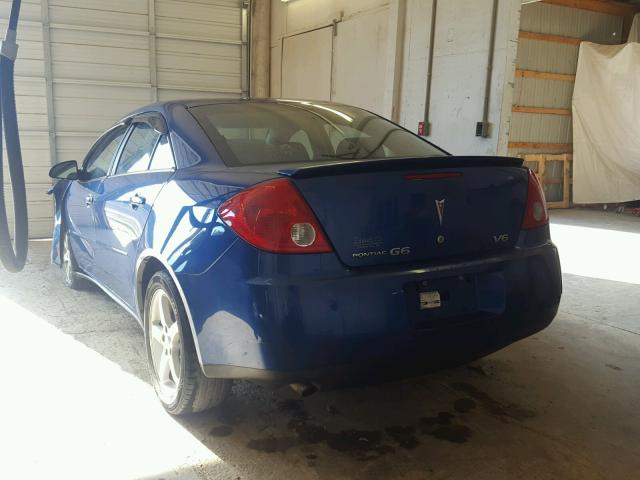 1G2ZG58N874150347 - 2007 PONTIAC G6 BASE BLUE photo 3