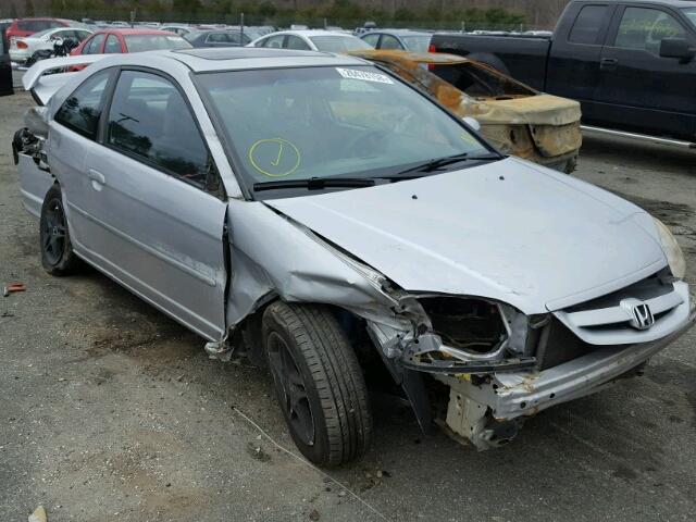 1HGEM21942L081946 - 2002 HONDA CIVIC EX SILVER photo 1