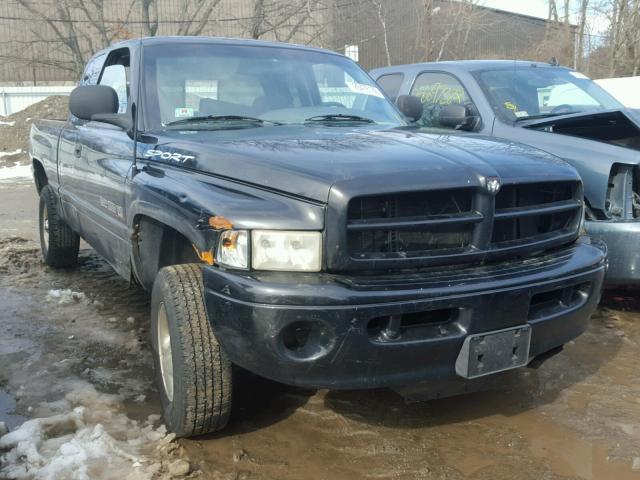 1B7HF13Z3XJ582665 - 1999 DODGE RAM 1500 BLACK photo 1