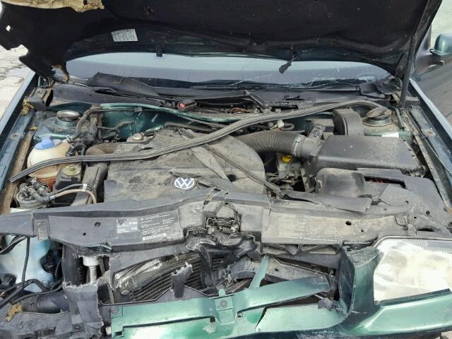 3VWSP69M12M077972 - 2002 VOLKSWAGEN JETTA GREEN photo 7