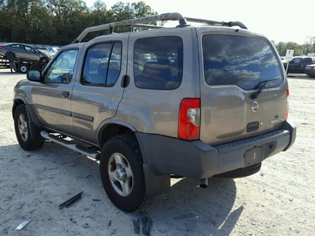 5N1ED28T73C662211 - 2003 NISSAN XTERRA XE BEIGE photo 3