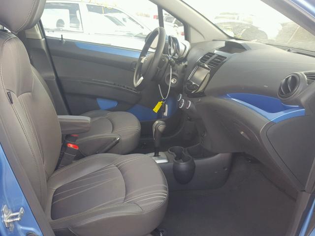 KL8CD6S93FC736320 - 2015 CHEVROLET SPARK 1LT Синий фото 5