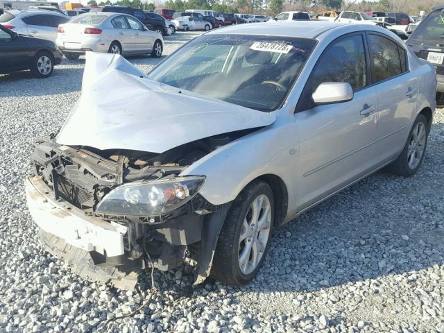 JM1BK32F491209836 - 2009 MAZDA 3 I GRAY photo 2