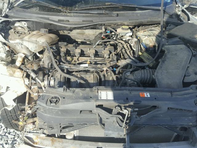 JM1BK32F491209836 - 2009 MAZDA 3 I GRAY photo 7