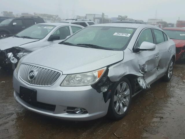 1G4GC5EG3AF217447 - 2010 BUICK LACROSSE C SILVER photo 2