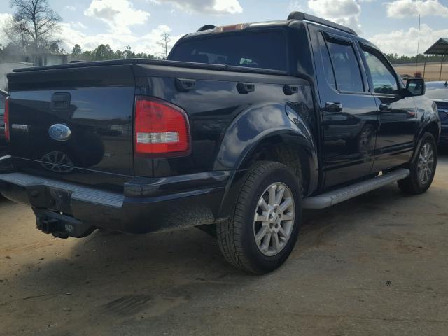 1FMEU33K27UA38529 - 2007 FORD EXPLORER S BLACK photo 4