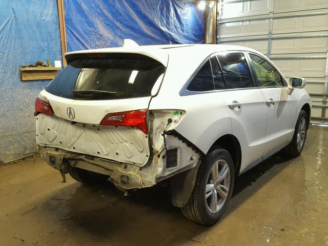 5J8TB4H38EL005306 - 2014 ACURA RDX BASE WHITE photo 4