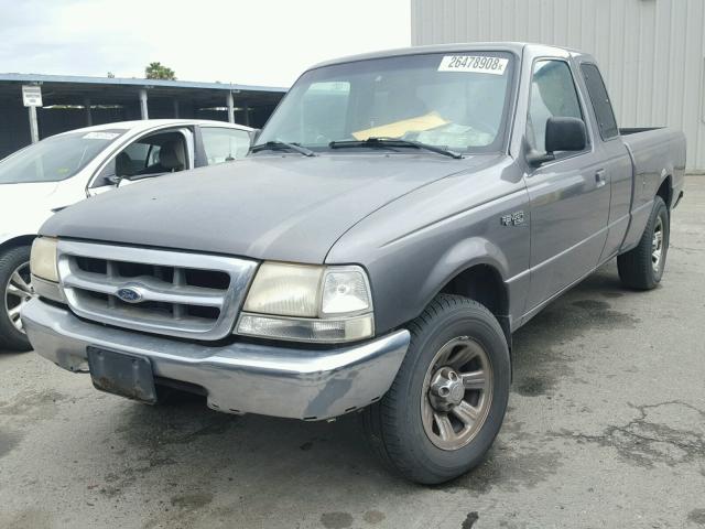 1FTYR14VXYPA67292 - 2000 FORD RANGER SUP CHARCOAL photo 2