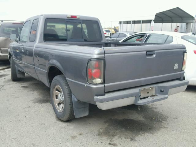 1FTYR14VXYPA67292 - 2000 FORD RANGER SUP CHARCOAL photo 3