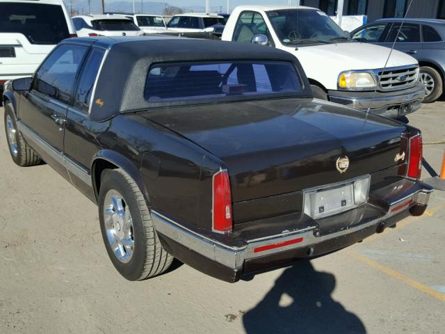 1G6EL1154JU626483 - 1988 CADILLAC ELDORADO BROWN photo 3