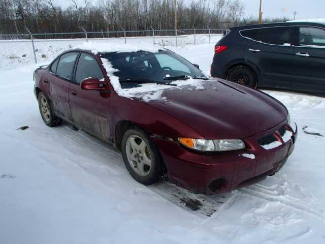 1G2WK52J11F268985 - 2001 PONTIAC GRAND PRIX RED photo 1