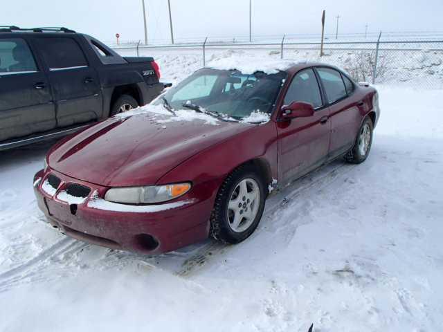 1G2WK52J11F268985 - 2001 PONTIAC GRAND PRIX Qırmızı foto 2