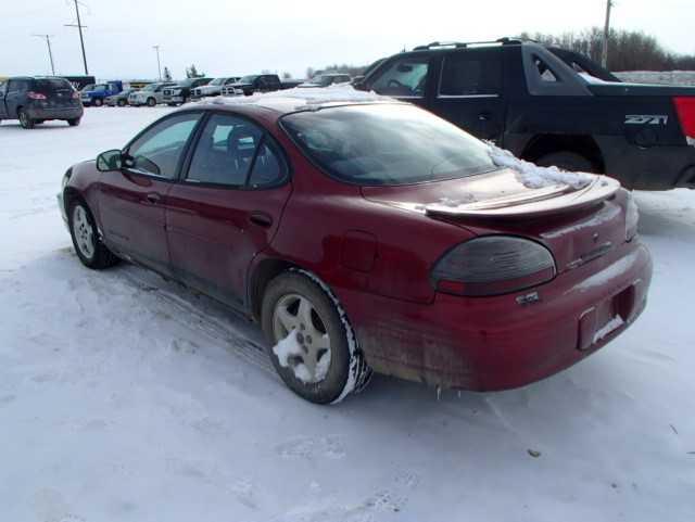 1G2WK52J11F268985 - 2001 PONTIAC GRAND PRIX RED photo 3