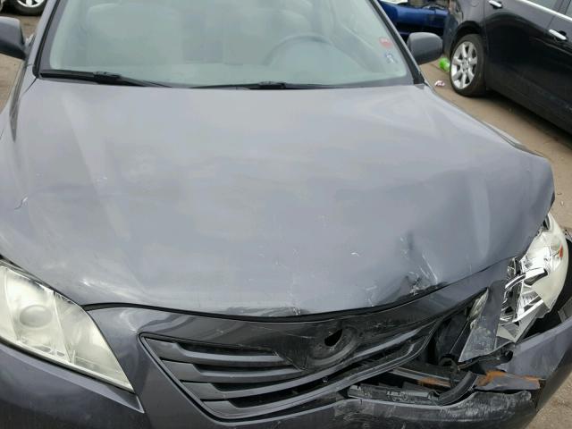 4T1BE46K07U533619 - 2007 TOYOTA CAMRY NEW GRAY photo 7