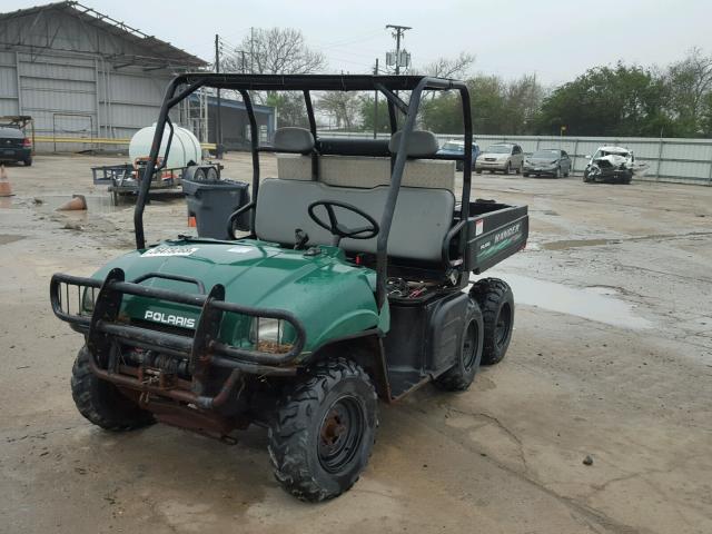 4XARF50A42D830110 - 2002 POLARIS RANGER 6X6 GREEN photo 2