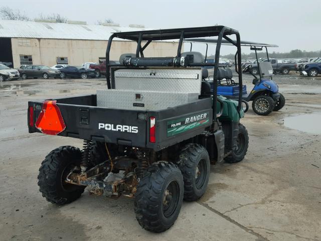 4XARF50A42D830110 - 2002 POLARIS RANGER 6X6 GREEN photo 4