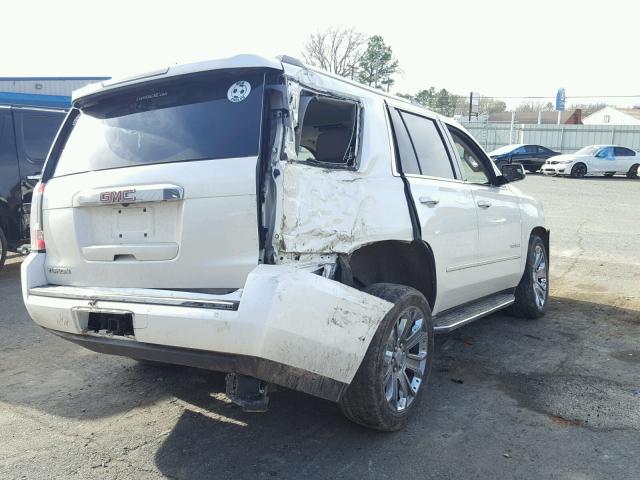 1GKS1CKJ5FR674344 - 2015 GMC YUKON DENA WHITE photo 4