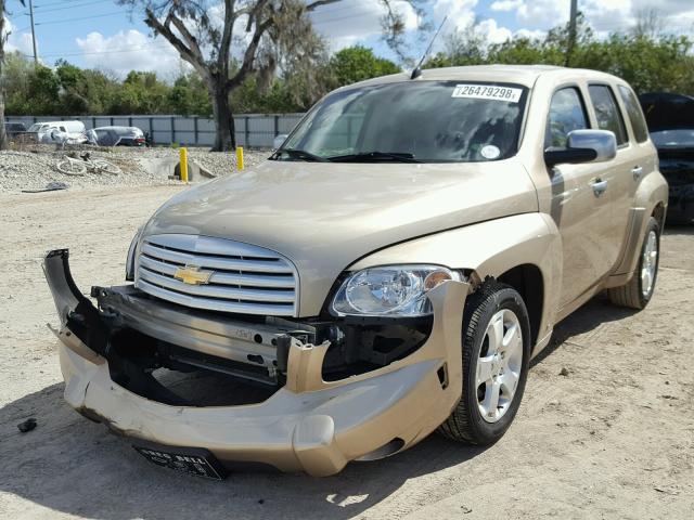 3GNDA23D57S568568 - 2007 CHEVROLET HHR LT GOLD photo 2