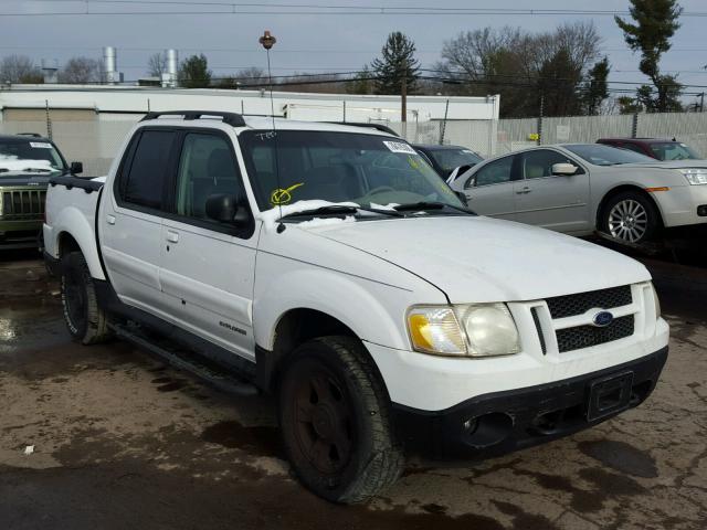 1FMZU77E51UB39150 - 2001 FORD EXPLORER S WHITE photo 1