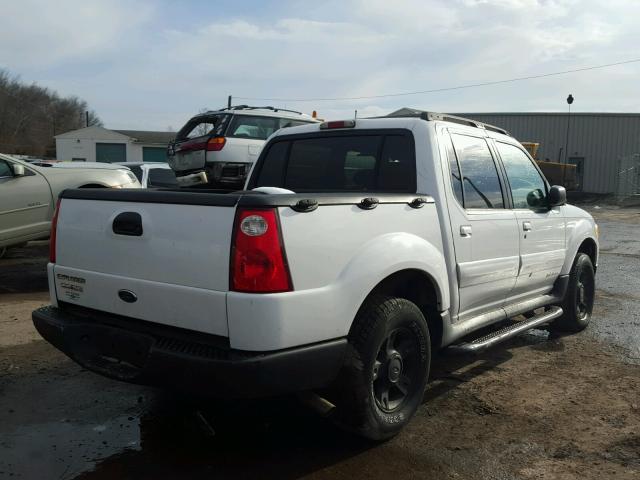 1FMZU77E51UB39150 - 2001 FORD EXPLORER S WHITE photo 4