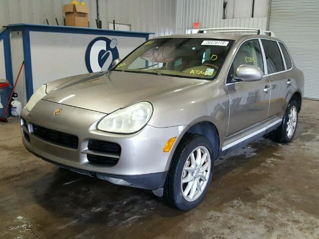 WP1AB29P44LA72686 - 2004 PORSCHE CAYENNE S TAN photo 2