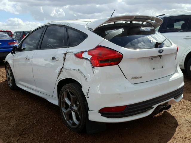 1FADP3L93GL380068 - 2016 FORD FOCUS ST WHITE photo 3