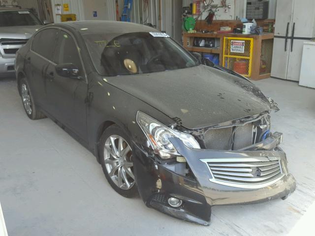 JN1CV6AR4AM456935 - 2010 INFINITI G37 BLACK photo 1