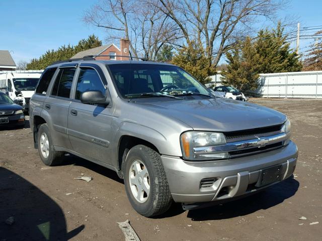 1GNDT13S222445723 - 2002 CHEVROLET TRAILBLAZE SILVER photo 1