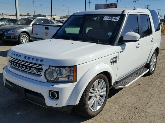 SALAK2V65FA747595 - 2015 LAND ROVER LR4 HSE LU WHITE photo 2