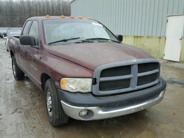 3D7KA28D53G737225 - 2003 DODGE RAM 2500 S RED photo 1