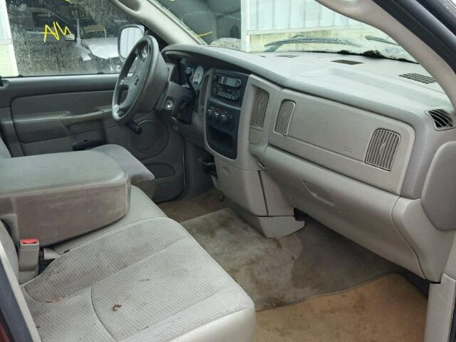 3D7KA28D53G737225 - 2003 DODGE RAM 2500 S RED photo 5