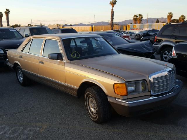 WDBCA33A3CB022288 - 1982 MERCEDES-BENZ 380 SEL GOLD photo 1