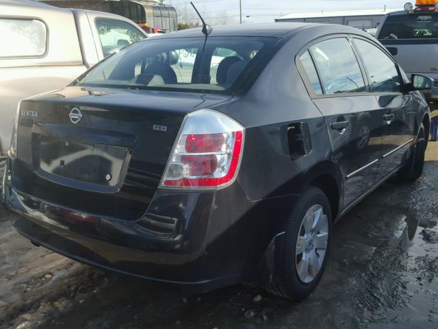 3N1AB61E09L687110 - 2009 NISSAN SENTRA 2.0 BLACK photo 4