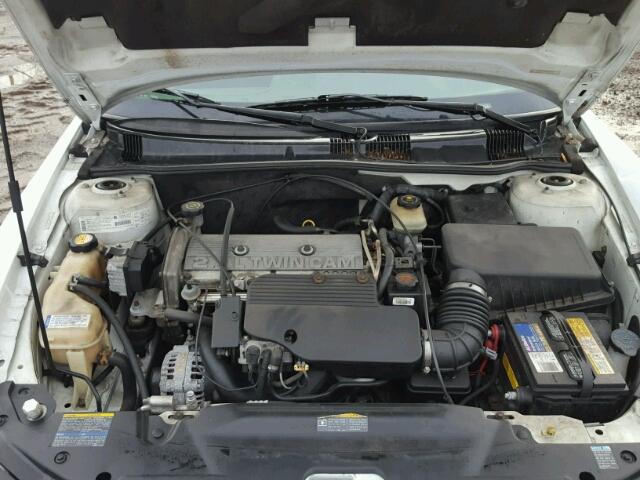 1G2NE52T3XM706592 - 1999 PONTIAC GRAND AM S WHITE photo 7