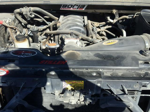 1N6AA07A97N231635 - 2007 NISSAN TITAN XE BLUE photo 7