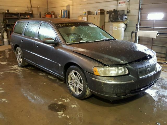 YV1SW592062555336 - 2006 VOLVO V70 2.5T GRAY photo 1