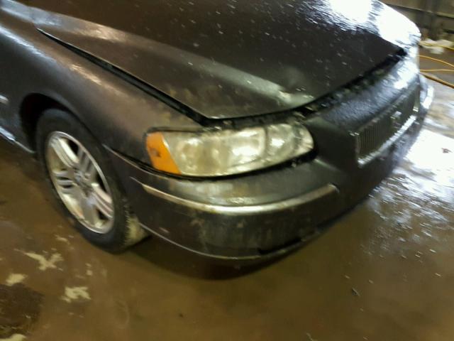 YV1SW592062555336 - 2006 VOLVO V70 2.5T GRAY photo 9