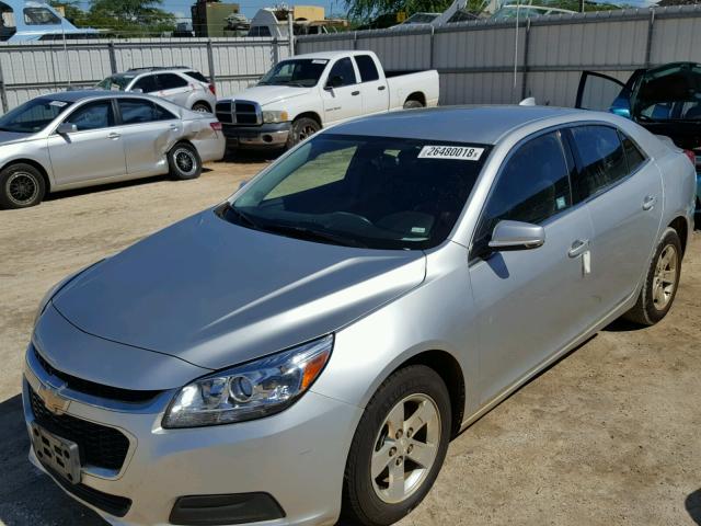 1G11C5SA1GF162721 - 2016 CHEVROLET MALIBU LIM SILVER photo 2