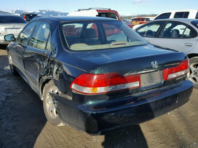 JHMCG56601C014299 - 2001 HONDA ACCORD EX GREEN photo 3