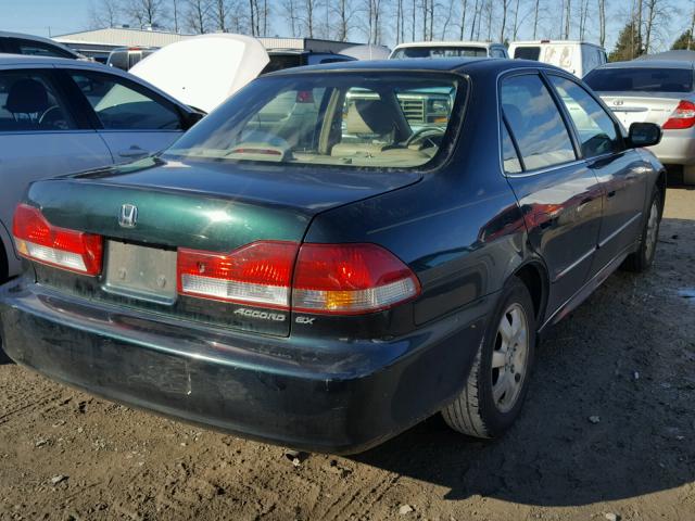 JHMCG56601C014299 - 2001 HONDA ACCORD EX GREEN photo 4