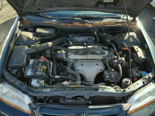 JHMCG56601C014299 - 2001 HONDA ACCORD EX GREEN photo 7