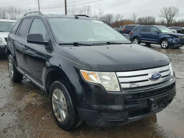 2FMDK36C87BB57200 - 2007 FORD EDGE SE BLACK photo 1