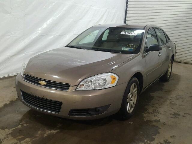 2G1WU58R679201666 - 2007 CHEVROLET IMPALA LTZ TAN photo 2