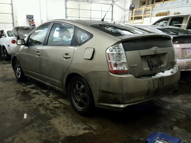 JTDKB20U697836000 - 2009 TOYOTA PRIUS GOLD photo 3