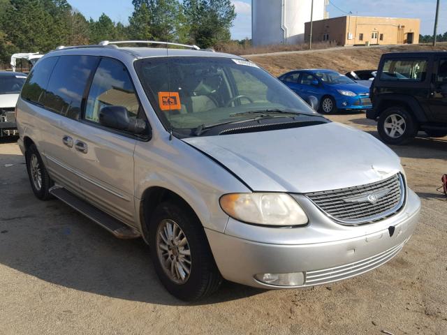 2C8GP64L22R513260 - 2002 CHRYSLER TOWN & COU SILVER photo 1