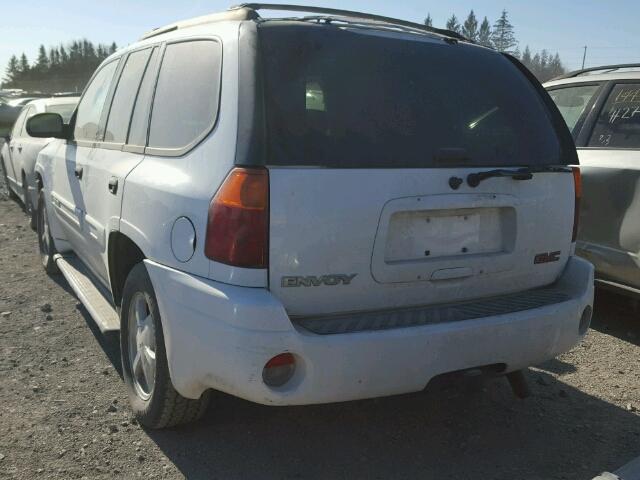 1GKDT13S522209256 - 2002 GMC ENVOY WHITE photo 3