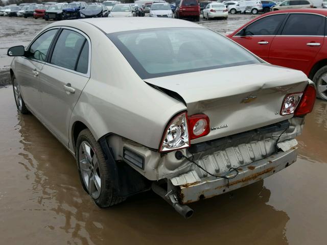 1G1ZH57B99F243541 - 2009 CHEVROLET MALIBU 1LT TAN photo 3