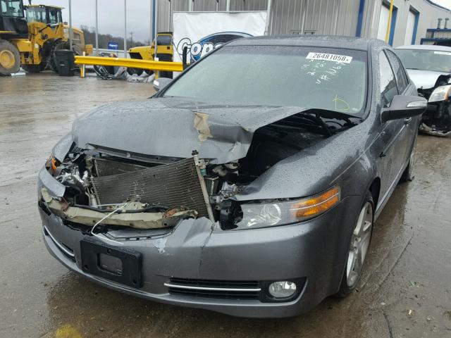 19UUA66208A031069 - 2008 ACURA TL GRAY photo 2