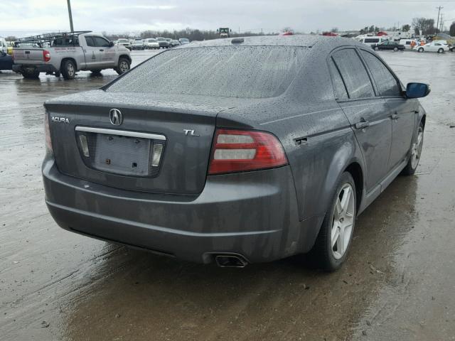 19UUA66208A031069 - 2008 ACURA TL GRAY photo 4